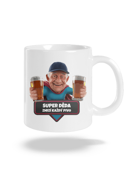 Super děda klasický hrnek White