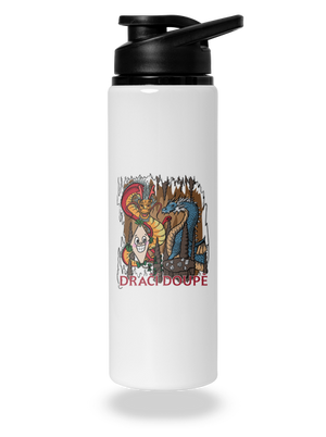 Dračák lahev na vodu White
