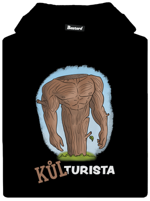 Kůlturista dětská mikina klokanka Black