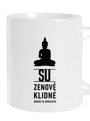 Su zenově klidné velký hrnek White