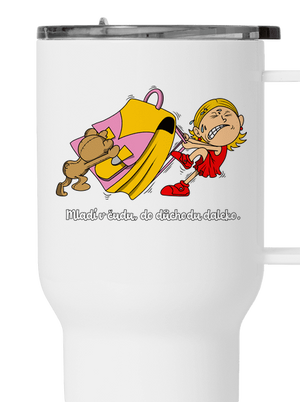 Školačka termohrnek White