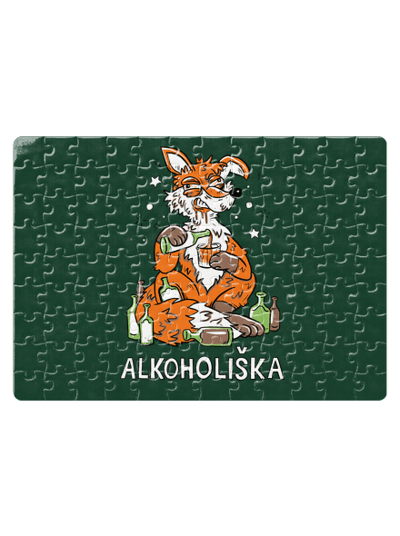 Alkoholiška puzzle White