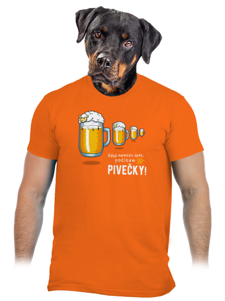 Pivečka pánské tričko Orange