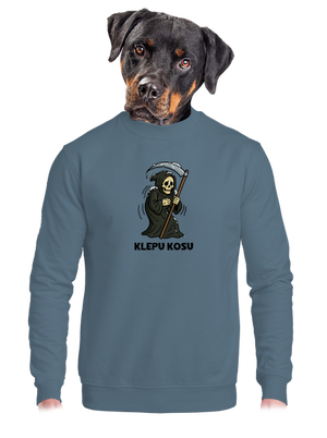 Klepu kosu unisex mikina bez kapuce Nordic Blue