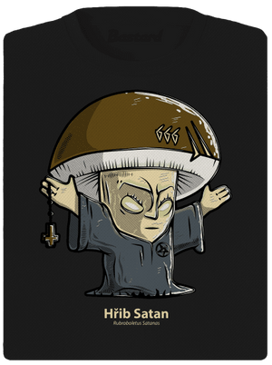 Hřib Satan dámské sportovní tričko Black