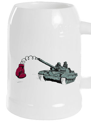Tank půllitr White