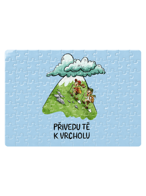 Přivedu tě k vrcholu puzzle White
