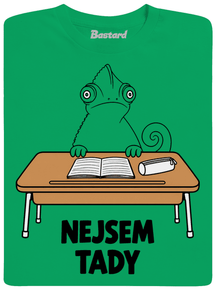 Nejsem tady pánské tričko Kelly Green