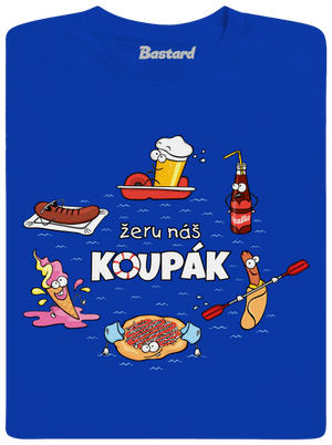 Český koupák pánské dlouhý rukáv Royal Blue