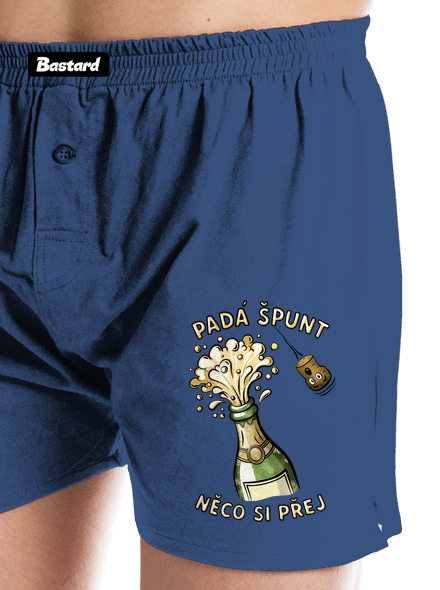 Padá špunt pánské trenky Blue