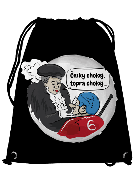 Český hokej vak Black