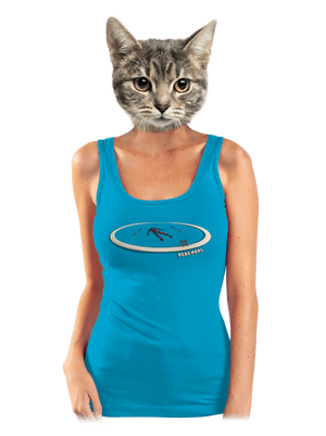 Dead in pool dámské tílko klasické Blue Atol