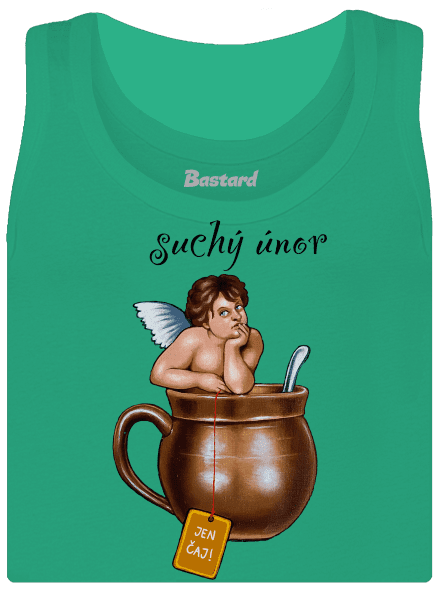 Suchý únor dámské tílko klasické Mint Mal