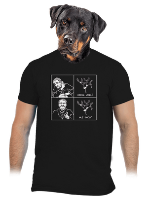 Cimrman: Copak jmelí pánské tričko Black