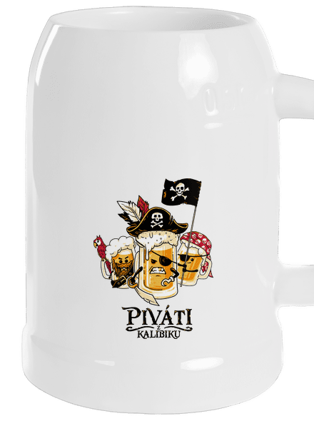 Piváti z Kalibiku půllitr White