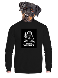 unisex mikina bez kapuce