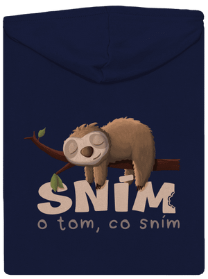 Sním o tom, co sním pánská mikina na zip Navy