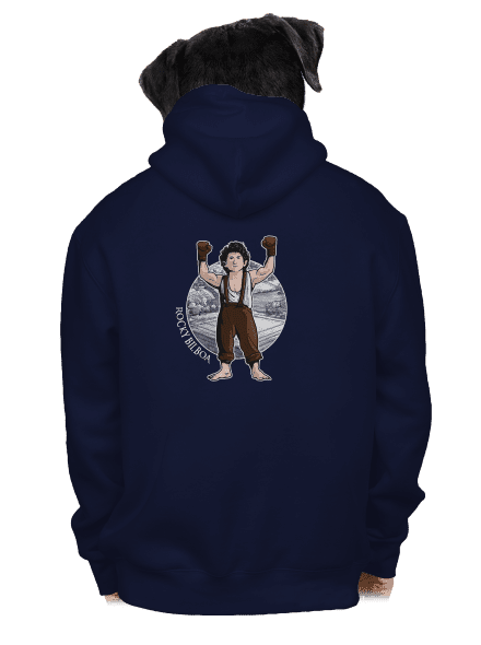 Rocky Bilboa pánská mikina na zip Navy