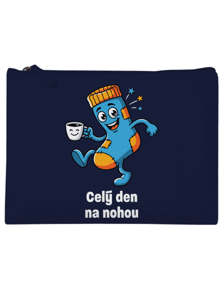 Na nohou taštička French Navy