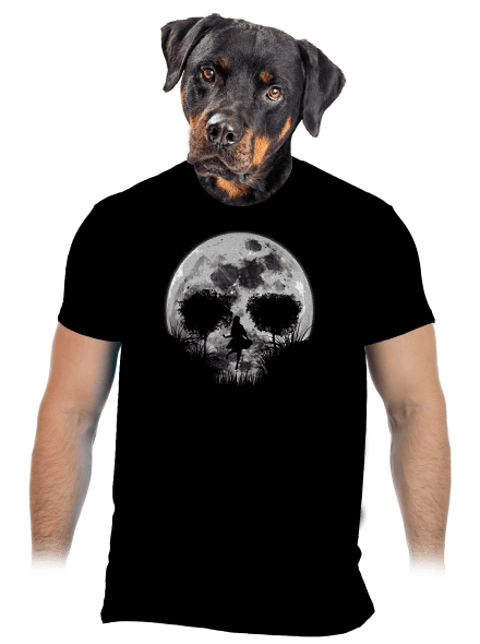 Smrtící úplněk pánské tričko Black