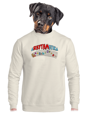 unisex mikina bez kapuce