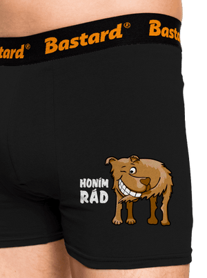 Honím rád boxerky Black