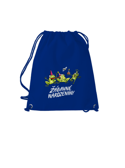 Žábavné narozeniny vak Royal Blue Mal