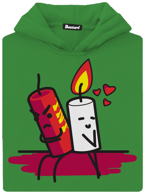 TNT dětská mikina klokanka Kelly Green AWD