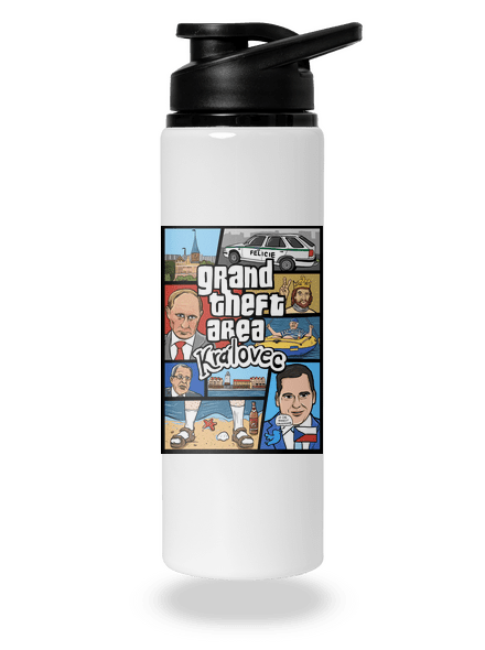 Královec lahev na vodu White