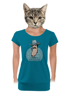 dámské tričko s lemem