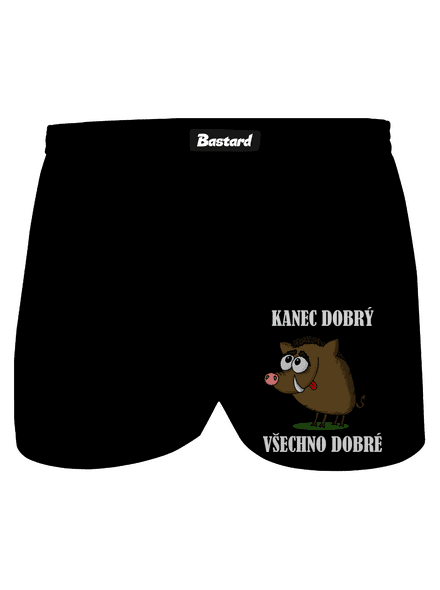 Kanec dobrý pánské trenky Black