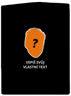 Tvoje hlava dámská mikina na zip Black