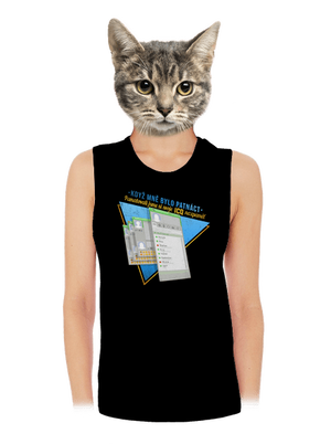 dámské tílko volné