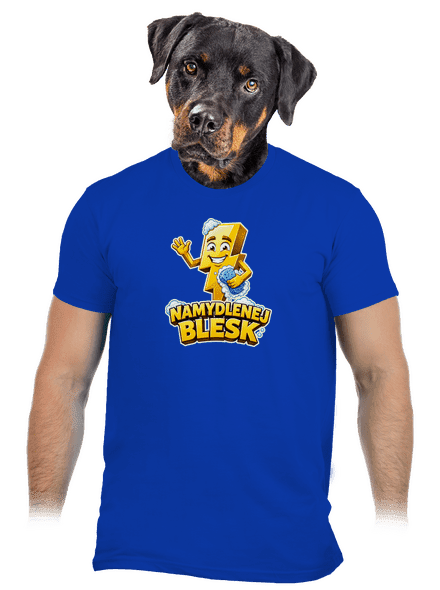 Namydlenej blesk pánské tričko Royal Blue
