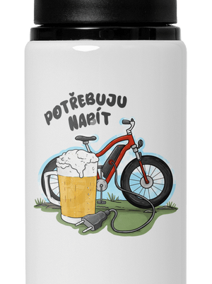 Potřebuju napít lahev na vodu White