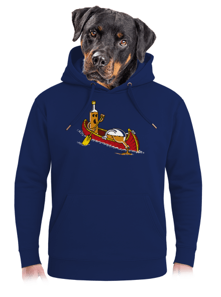 Rumáci unisex mikina premium Navy