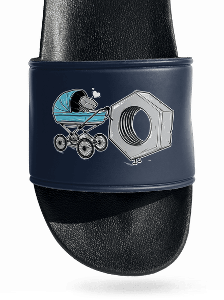 Správná matka pantofle Navy