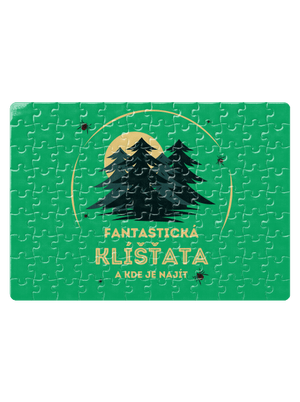 Fantastická klíšťata puzzle White