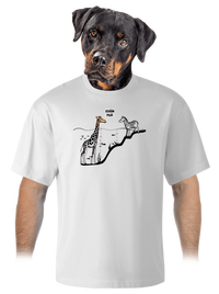 unisex tričko oversized