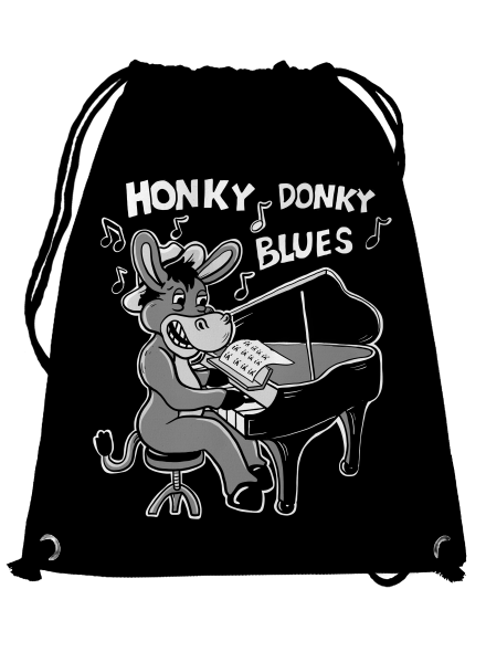 Honky donky blues vak Black