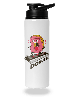 Donuť se lahev na vodu White