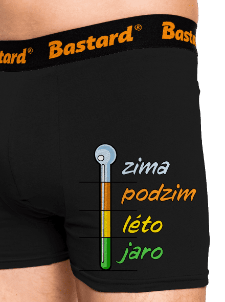 Teplota boxerky Black