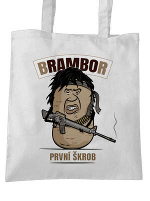 Brambor taška White
