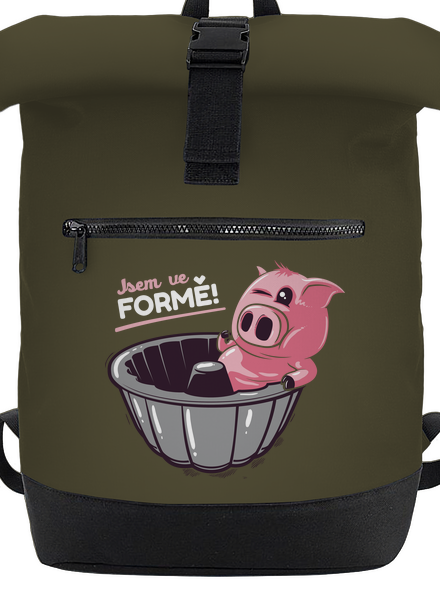 Ve formě batoh Military Green