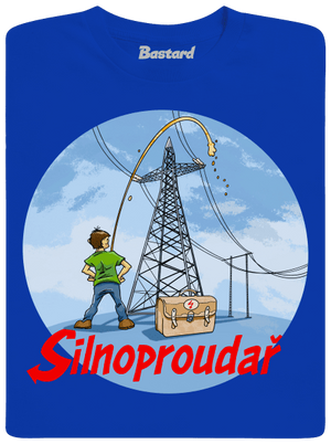 Silnoproudař pánské dlouhý rukáv Royal Blue