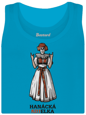 Hanácká Kisselka dámské tílko klasické Blue Atol