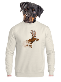 unisex mikina bez kapuce