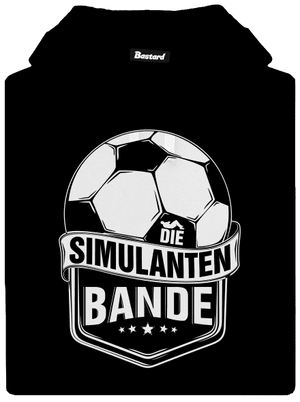 Simulanten bande dámská mikina klokanka Black