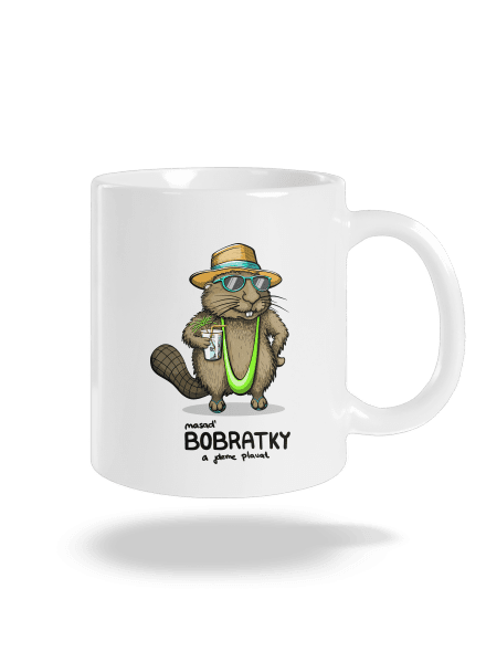 Bobratky klasický hrnek White