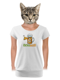 dámské tričko s lemem